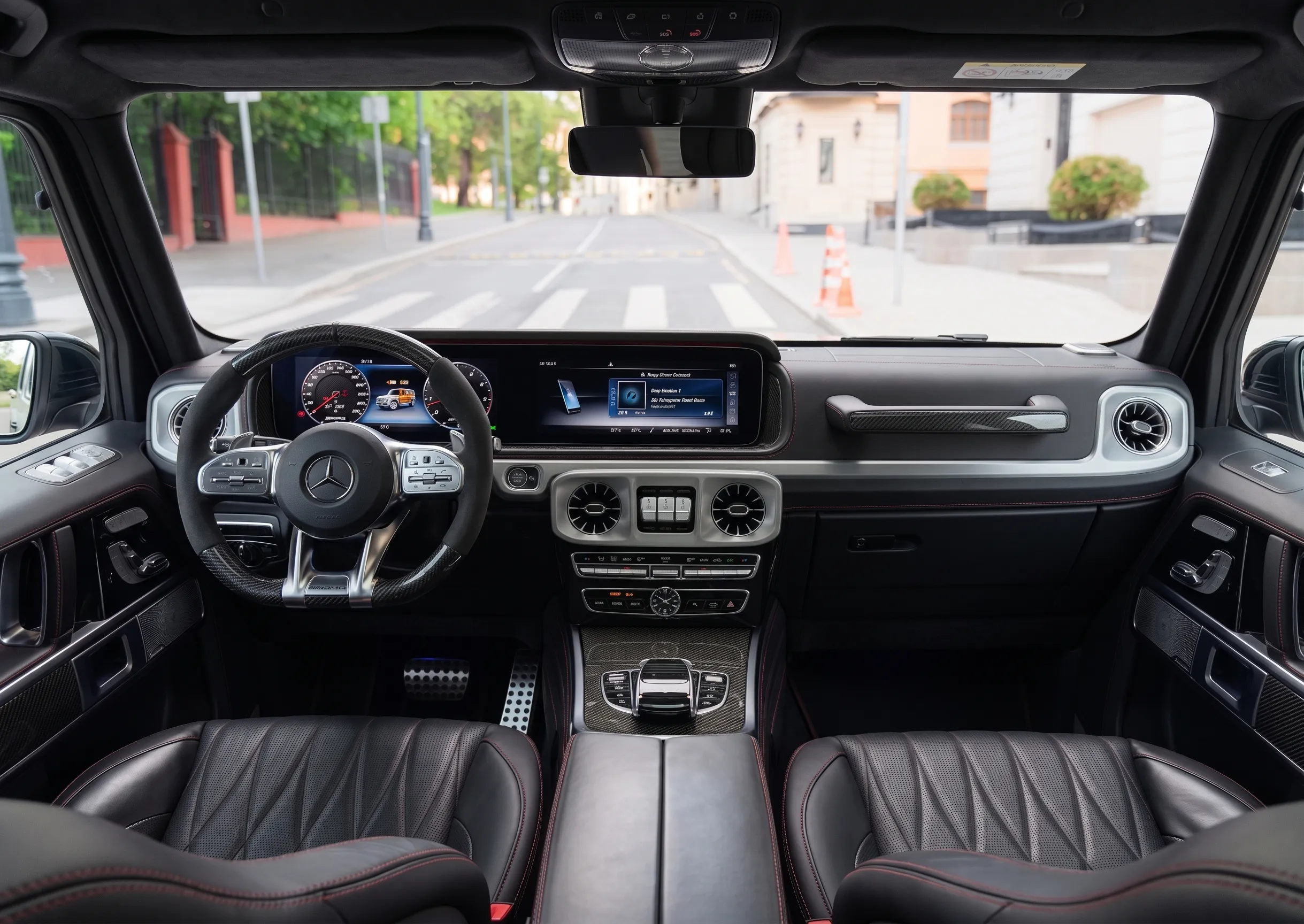 Mercedes-AMG G63 White фото 3