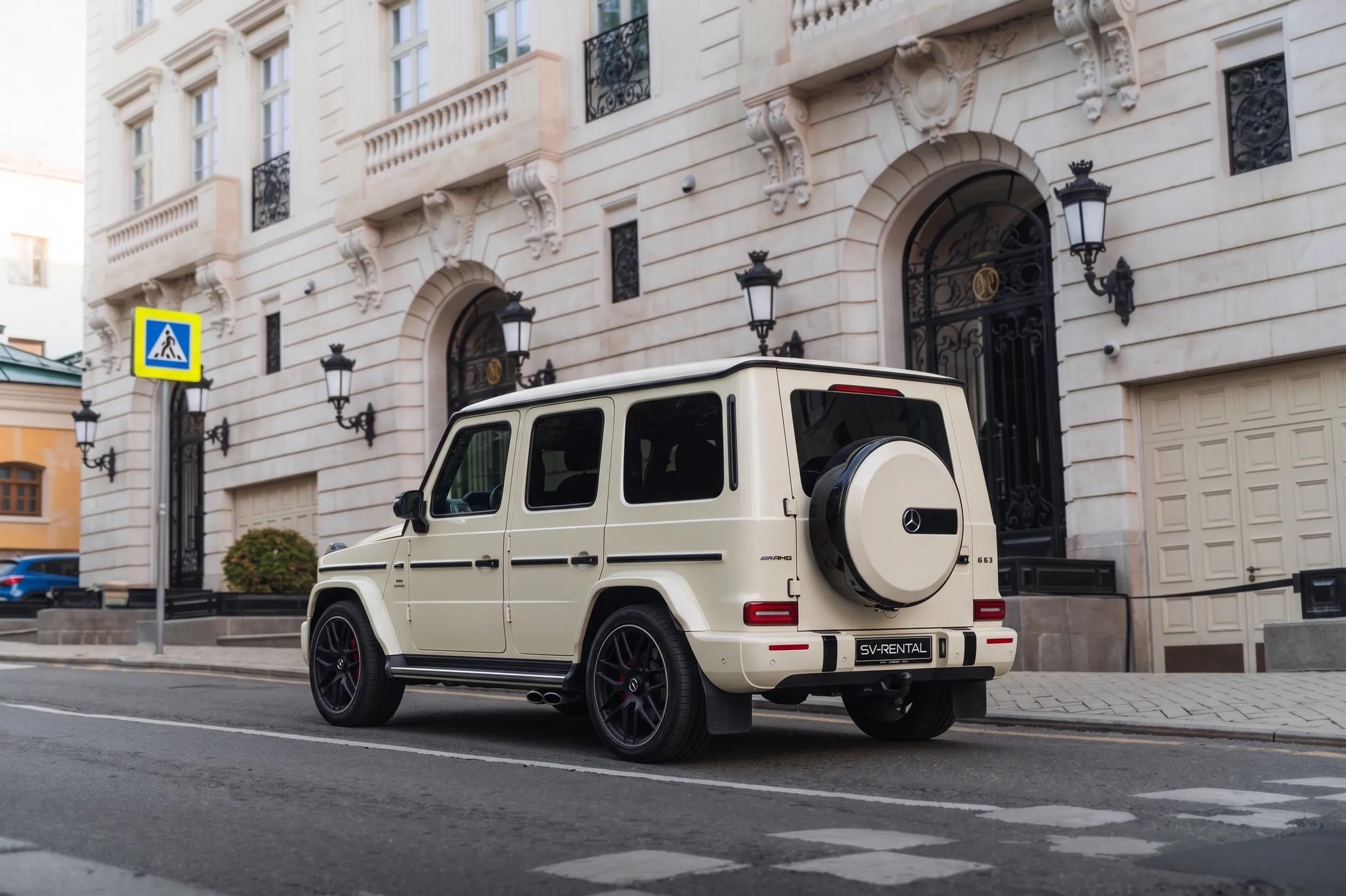 Mercedes-AMG G63 White фото 2